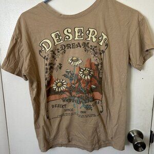 Desert Dream Wanderlust Desert Club T Shirt Women Size M